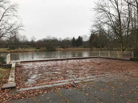 Geländer Großer Parkteich Geländer Großer Parkteich